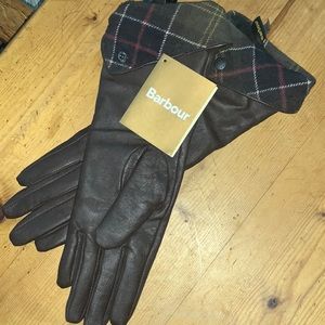 Barbour Lady Jane Leather Gloves